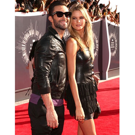 Adam Levine & Behati Prinsloo