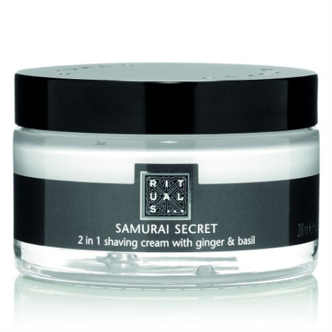 Creme barbear Samurai Secret, Rituals