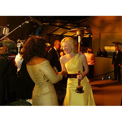 Oprah Winfrey e Cate Blanchett
