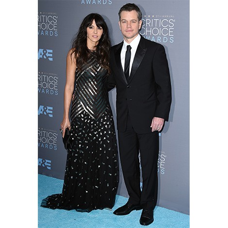 Matt Damon e Luciana Barroso
