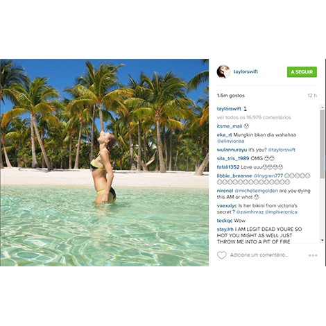 Instagram Taylor Swift