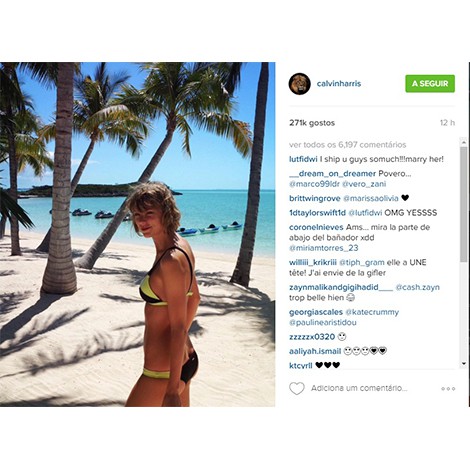 Instagram Calvin Harris
