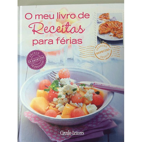 O meu livro de Receitas para férias