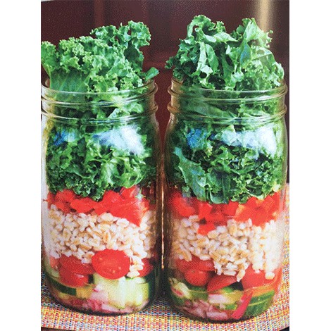 Salada de Cevadinha e Couve-Frisada