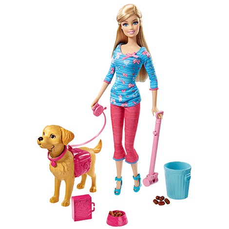 Barbie e os seus animais