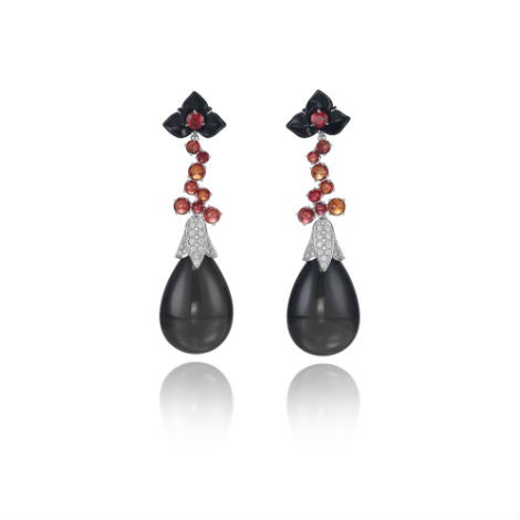 Brincos de Selenite, Foto. Chopard