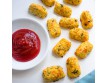 Mini-Migas de Coentros e Queijo da Ilha