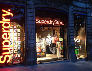 A Marca britânica Superdry chega a Portugal A Marca britânica Superdry chega a Portugal
