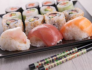 Sushi faz bem à saúde Sushi faz bem à saúde