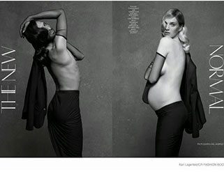 Conchita Wurst é a nova musa de Lagerfeld Conchita Wurst é a nova musa de Lagerfeld