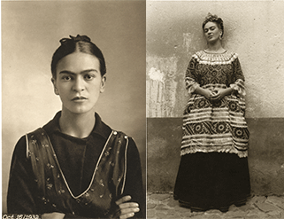Exposição Fashion Icon Frida Kahlo Frida Kahlo em exposição